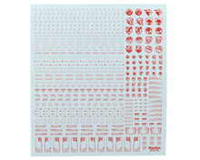 Load image into Gallery viewer, Mecha Decal 004 Red 1/144