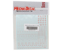 Load image into Gallery viewer, Mecha Decal 004 Red 1/144