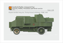 Load image into Gallery viewer, Copperstate Models 1/35 Russian/Latvian/Polish Garford-Putilov Armored Car CSM35015