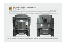 Load image into Gallery viewer, Copperstate Models 1/35 German Garford-Putilov Armoured Car Freikorps CSM35014