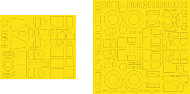 Eduard 1/72 Lancaster B MK.I/B MK.III Window Mask For Airfix CX366