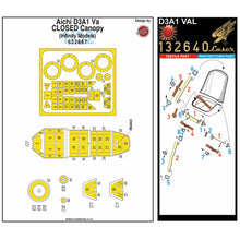 Load image into Gallery viewer, HGW 1/32 Japanese Aichi D3A1 Val Dive Bomber Basic Line Seatbelts and Masks 132846