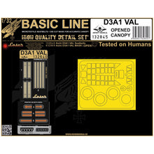 Load image into Gallery viewer, HGW 1/32 Japanese D3A1 Microtextile/Photoetch Seatbelts &amp; Mask OPEN CANOPY 132845
