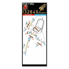 Load image into Gallery viewer, HGW 1/32 Japanese Aichi D3A1 Val Dive Bomber Seatbelts 132640