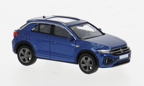 PCX87 1/87 HO VW T-Roc, Metallic-Dark Blue 2022 PCX870605