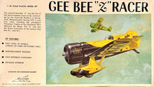 Load image into Gallery viewer, Willams Bros. 1/32 Gee Bee "Z" Racer and Wedell-Williams Racer 32-426C OPEN BOX