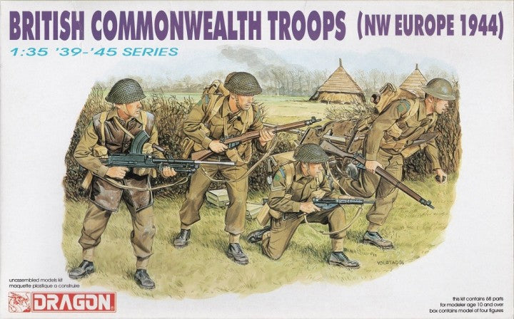 Dragon 1/35 British Commonwealth Troops NW Europe 1944 6055