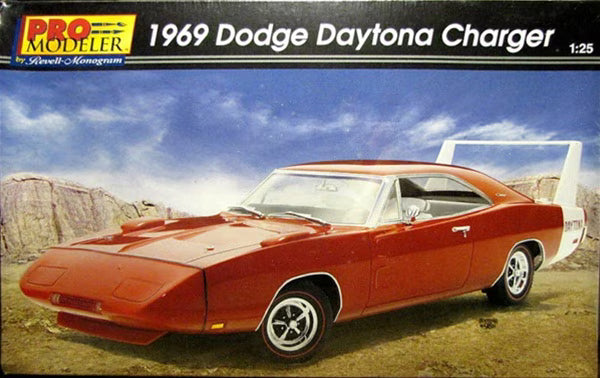 自動車 revell 1/25 1969 dodge daytona charger Revell Monogram 1/25 Dodge Daytona Charger 1969 OPEN BOX 855946C