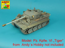 Load image into Gallery viewer, Aber 1/16 German 88mm Barrel KwK 36/56 to Tiger I early 16 L-26&#39;