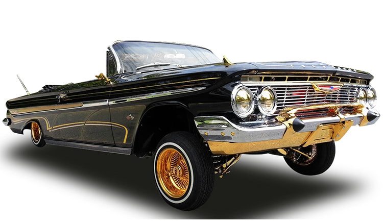 Sunstar 1/18 Chevrolet Impala Convertible(Open) Lowrider 1961