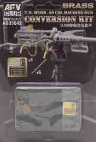 AFV Club 1/35 US M2HB 0.50 cal MG Brass Detail-Up Set AG35042
