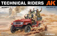 Load image into Gallery viewer, AK Interactive 1/35 Technical Riders AK35017
