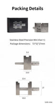 Load image into Gallery viewer, Dspiae AT-MV Stainless Steel Precision Mini Vise'
