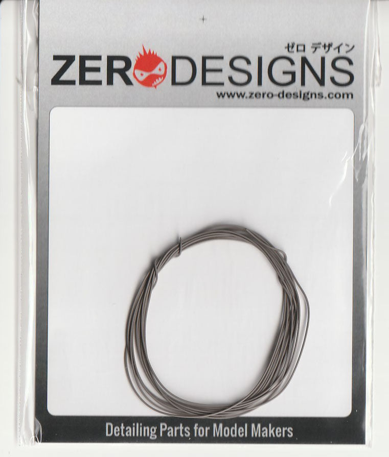 Zero Designs 0.4mm Ignition / Plug Wire Grey ZDW005