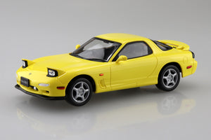 Aoshima Snap Kit 1/32 Mazda Efini RX-7 Montego Comp. Yellow Mica