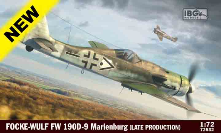 IBG 1/72 German FW 190D-9 Marienburg Late Production 72532