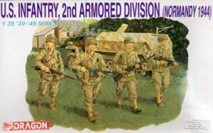 Dragon 1/35 U.S. Infantry 2nd Armored Division Normandy 1944 6120