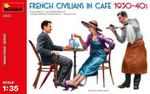 Load image into Gallery viewer, Miniart 1/35 French Civilians 30-40s in Cafe 38062