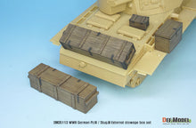 Load image into Gallery viewer, DefModel WW2 German Pz.III / Stug.III Extra stowage box set DM35113