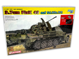 Dragon 1/35 German Sd.Kfz.7 w/3.7cm FlaK 43 Smart Kit 6553