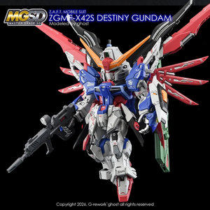 G-Rework Decal MGSD ZGMF-X42S Destiny Gundam GPTCD-MS05