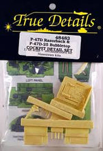 Load image into Gallery viewer, Academy 1/48 US P-47D Thunderbolt Nose Art w/ EXTRAS 2211C1 OPEN BOX