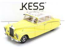 Kess 1/43 Rolls Royce  Silver Wraith Perspex Top Saloon 1956 Yellow KE43049051