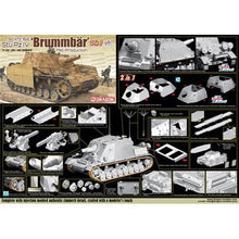 Load image into Gallery viewer, Dragon 1/35 SdKfz.166 Stu.Pz.IV &quot;Brummbar&quot; Mid Production 2 in 1 6892