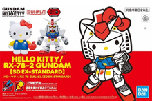 Load image into Gallery viewer, Bandai SD-EX Hello Kitty / RX-78-2 Gundam 5058924'