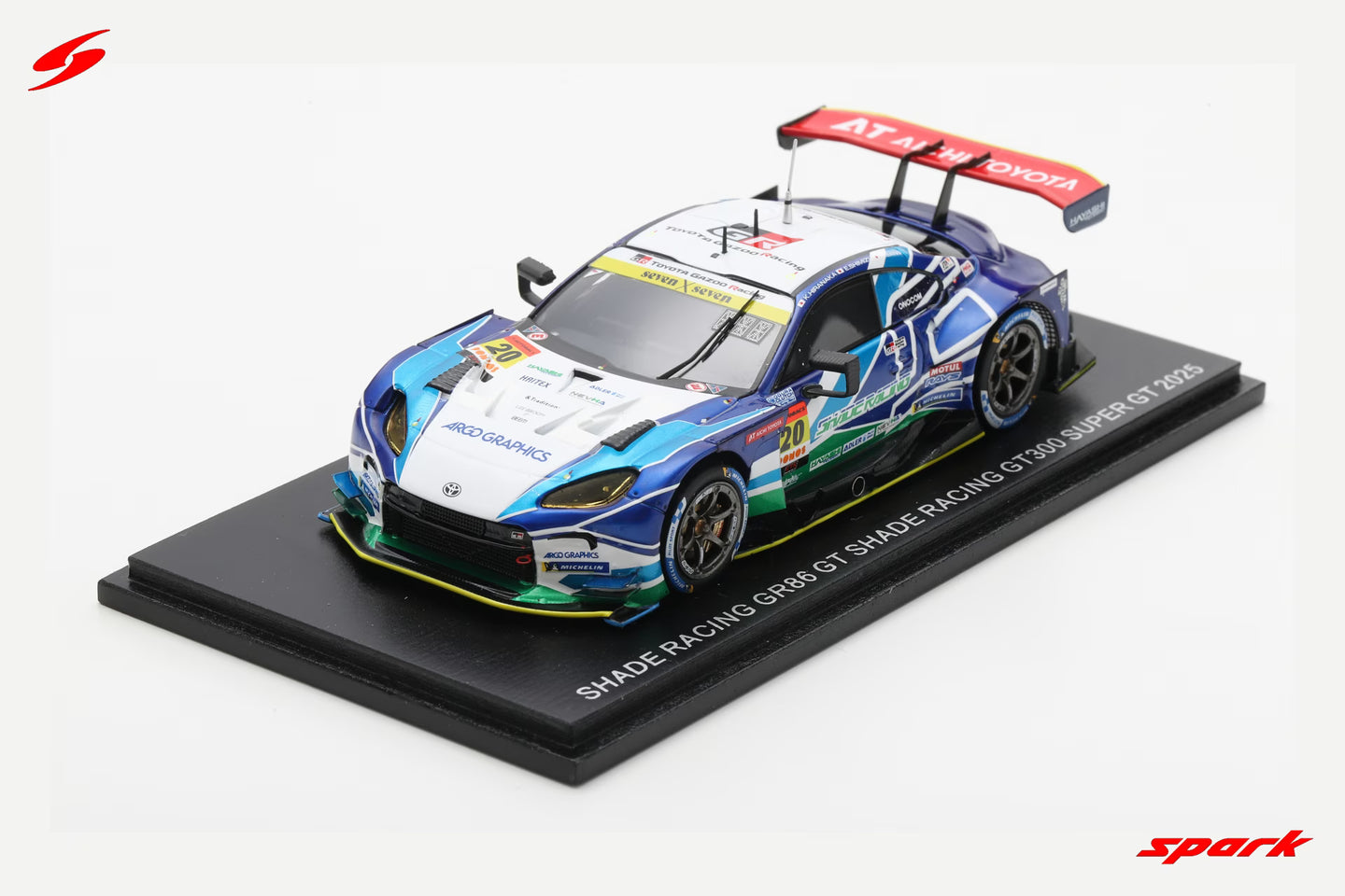 Spark 1/43 Shade Racing GR86 GT #20 Super GT 2025 43SGT25020