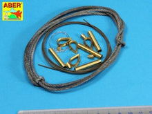 Load image into Gallery viewer, Aber 1/16 German Tow and Track Cable w/ Brackets for Tiger I/King Tiger/Panther 16 030'