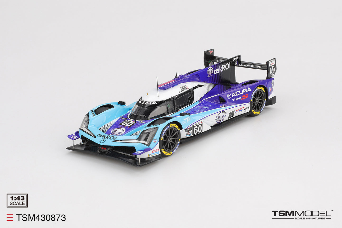 TSM 1/43 Acura ARX-06 #60 Meyer Shank 2025 IMSA Sebring TSM430873