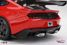 Load image into Gallery viewer, Top Speed 1/18 Ford Mustang Dark Horse Race Red 2025 TS0674