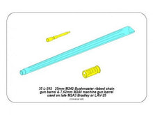 Load image into Gallery viewer, Aber 1/35 US 25mm M242 Bushmaster Ribbed chain gun &amp; 7.62mm M240 Barrels 35 L-292'