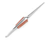 Enkay 6 1/2" Straight Self Closing Insulating Tweezers 1046-C