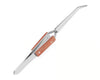 Enkay 6 1/2" Curved Self Closing Insulating Tweezers 1047-C