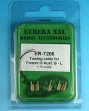 Load image into Gallery viewer, Eureka XXL 1/72 German Panzer III Ausf G-L Tow Cables ER-7206'