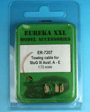 Load image into Gallery viewer, Eureka XXL 1/72 German Stug III Ausf A-E Tow Cables ER-7207'