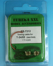 Load image into Gallery viewer, Eureka XXL 1/72 Russian T-34/85 Late War Tow Cables ER-7212'