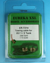 Load image into Gallery viewer, Eureka XXL 1/72 Russian KV-I/II Tow Cables ER-7214'