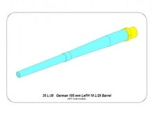 Load image into Gallery viewer, Aber 1/48 German 105mm LeFH 18 L/28 Barrel 35 L-38'