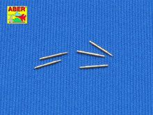 Load image into Gallery viewer, Aber 1/72 German MG 34 Machine Gun Barrels (5) 72 L-33'