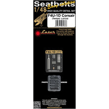 Load image into Gallery viewer, HGW 1/48 US F4U-1D Corsair Microplastic Foil/Photoetch Seatbelts 148568