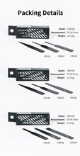 Load image into Gallery viewer, Dspiae CFB-S03 Irregular Carbon Fiber Sanding Stick Irregular Set 3 pcs.'