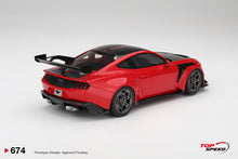 Load image into Gallery viewer, Top Speed 1/18 Ford Mustang Dark Horse Race Red 2025 TS0674