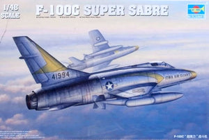 Trumpeter 1/48 US F-100C Super Saber Fighter 02838