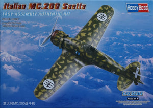 HobbyBoss 1/72 Italian Mc.200 Saetta 80291