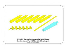 Load image into Gallery viewer, Aber 1/35 German 57mm Cannon and 6 MGs for A7V WWI Tank 35 L-164'