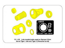 Load image into Gallery viewer, Aber 1/16 German 88 mm Tiger I Late/King Tiger Muzzle Brake 16 L-09'