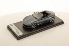 Load image into Gallery viewer, LookSmart 1/43 Ferrari Roma Spider Blu Roma LS549C
